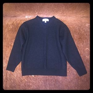 Turnberry. Merino Wool Sweater. Size Large. Black